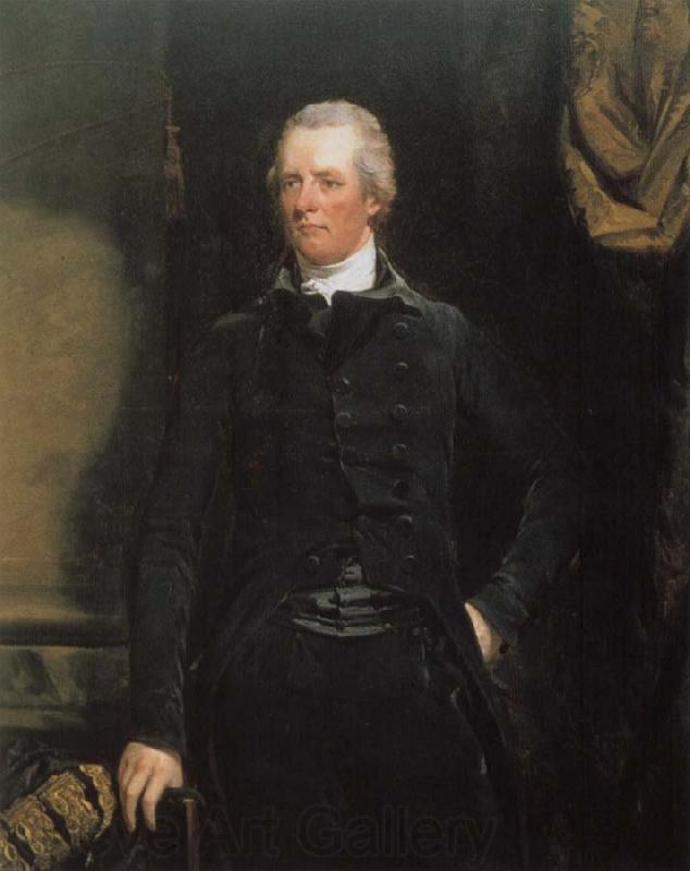 Thomas Pakenham William Pitt Norge oil painting art